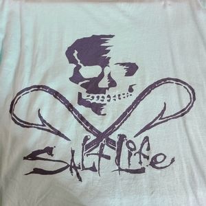 Salt life sea green t-shirt
